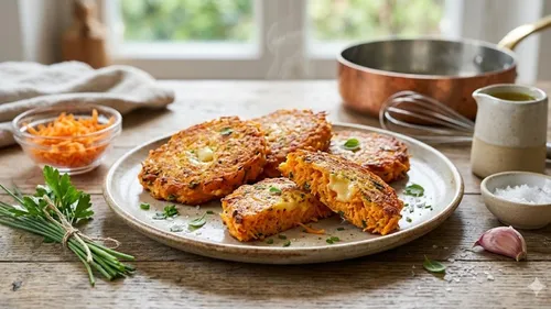 Galettes de carottes