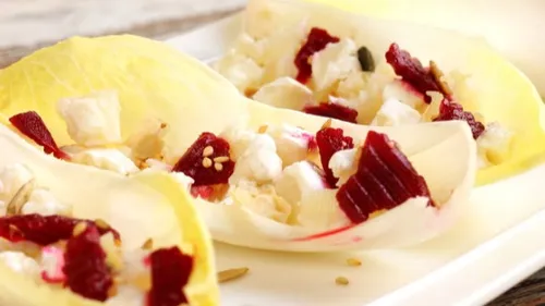 Salade d'endives, betteraves et munster
