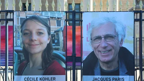 Iran : les ex-otages Cécile Kohler et Jacques Paris de retour en...