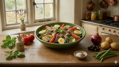  Salade niçoise gourmande