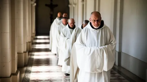 Le départ des moines d'Oelenberg