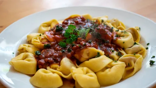 Tortellini à la sauce tomate