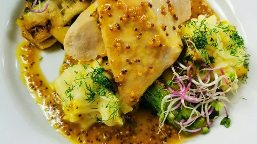  Poulet sauce moutarde