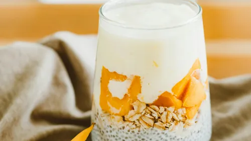 Pudding au fruits et graines de chia