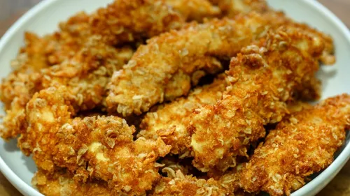 Escalopes de poulet panées sans gluten (avec cornflakes)