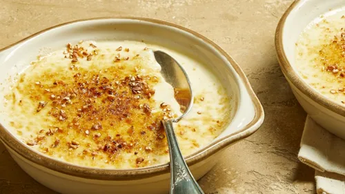 Crème brûlée aux noisettes