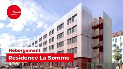 La résidence de la Somme à Strasbourg a été inaugurée
