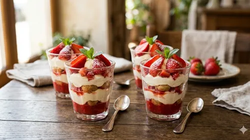 Tiramisu à la fraise
