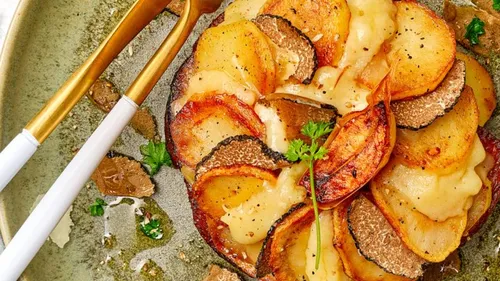 Spécial réveillon: truffade (truffe, pomme de terre)