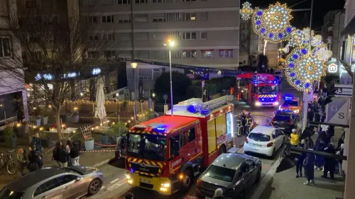 Un feu détruit une partie d'un appartement en plein centre-ville de...