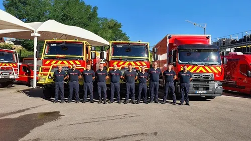 10 pompiers de Côte d’Or sont partis en renfort dans le Gard