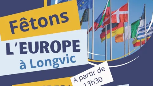 Longvic fête l’Europe le 14 mai sur la Place Nelson Mandela
