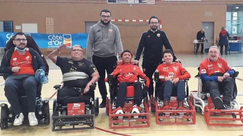Un tournoi de foot fauteuil à Saint-Apollinaire les 29 et 30 avril...