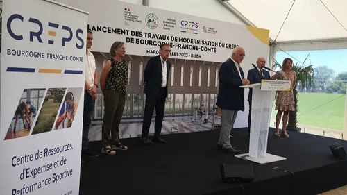 Le CREPS de Dijon se prépare pour les JO de Paris 