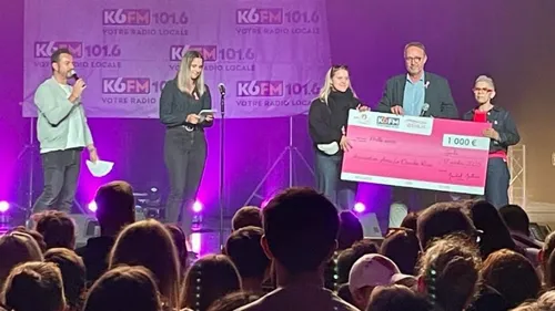 K6FM solidaire avec Octobre Rose : 1000€ remis à l’association «...