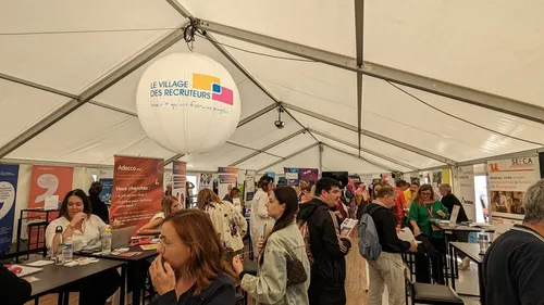 Jour J pour le village des recruteurs de Dijon 