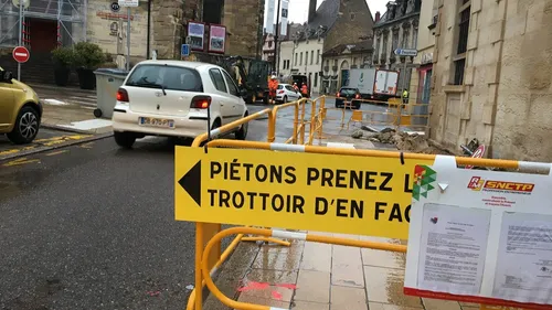 Les travaux ont bien commencé rue Monge 