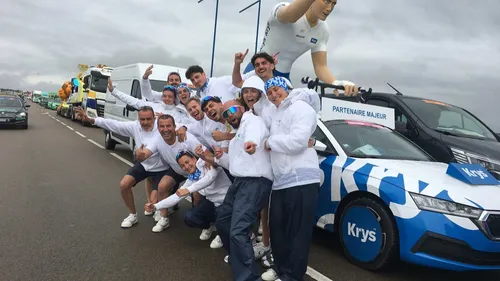 En immersion sur la caravane du Tour de France 