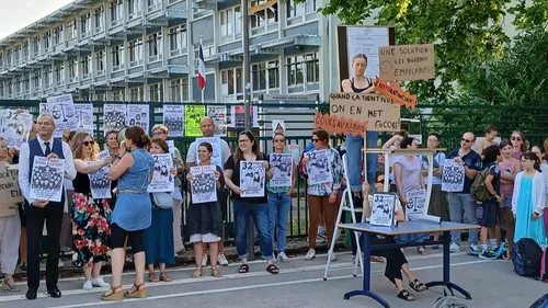 Un rassemblement ce lundi devant le collège Montchapet 