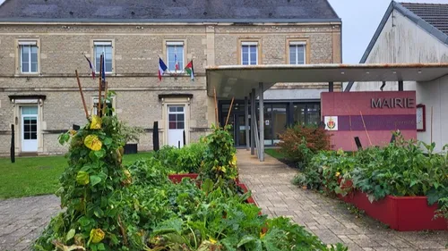 À Quetigny, les drapeaux de la paix et de la Palestine hissés en...