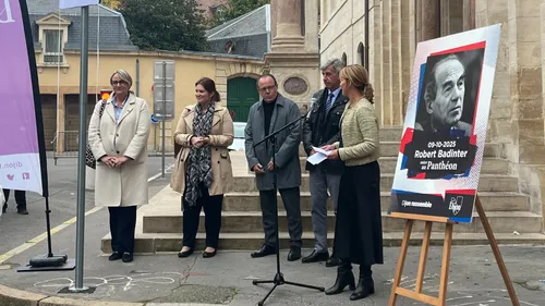 Dijon honore Robert Badinter : les mots forts de Nathalie Koenders