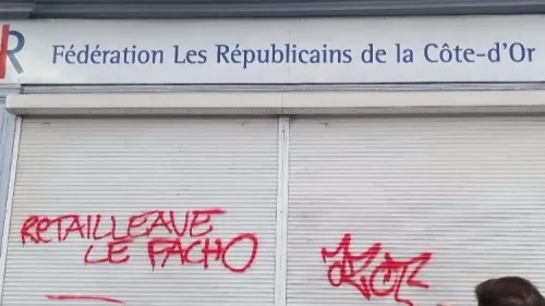 Vandalisme à Dijon : la permanence des Républicains visée par un...