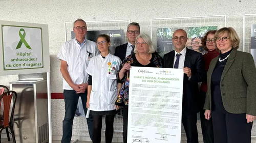 Le CHU Dijon Bourgogne nommé ambassadeur du Don d’Organes