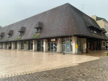 La toiture des Halles de Beaune en partie restaurée