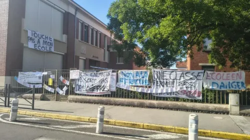 Carte scolaire 2026 : les parents d’élèves de l’école Maladière à...
