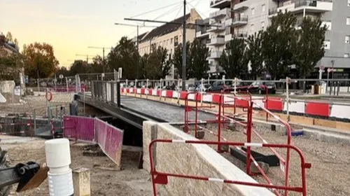 À Dijon, l’avenue Jean Jaurès se dote d’une nouvelle passerelle...