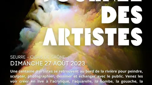 Seurre se prépare pour la journée des artistes