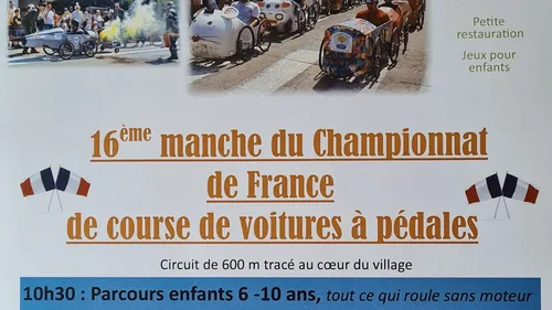 Une course de voitures à pédales organisée à Ouges