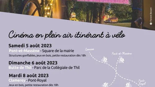 Des séances de ciné plein air en Terres d'Auxois 