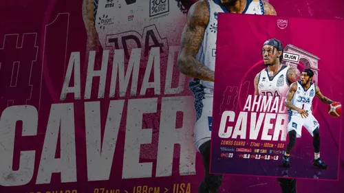 Ahmad Caver, nouvelle recrue de la JDA 