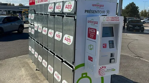 Un nouveau distributeur de bouteilles de gaz à Dijon 