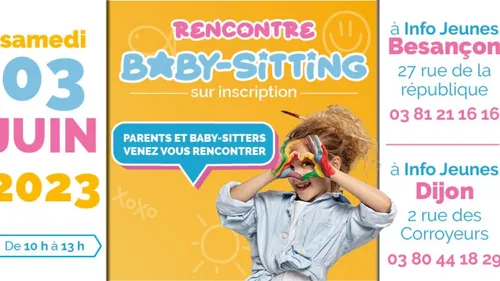 Des offres de baby-sitting disponibles à Dijon ce samedi