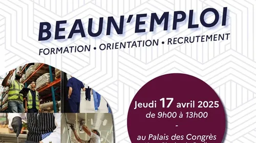 Beaun’Emploi 2025 : Plus de 480 postes à pourvoir au Palais des...