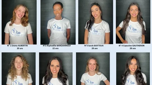 Huit candidates pour l’élection miss Côte-d’Or 2025 