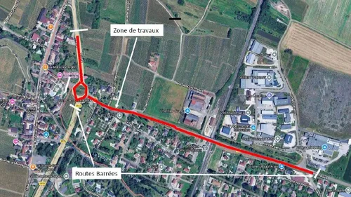 Travaux de nuit entre Vougeot et Gilly-lès-Cîteaux : circulation...