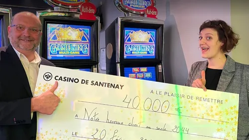 Plus de 175 000 euros remportés en deux jours au casino de Santenay 