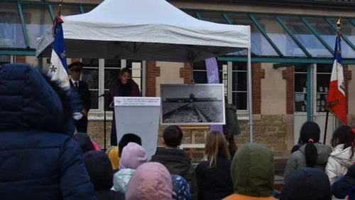 En images – La commémoration des 80 ans de la libération du camp...