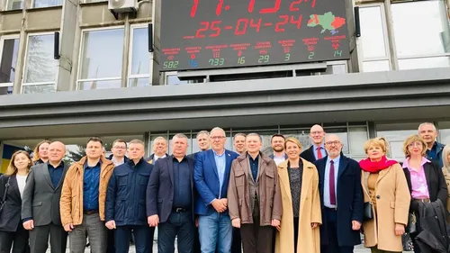 Une délégation Dijon – Métropole – Région s’est rendue en Ukraine