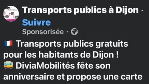 Un faux compte Facebook usurpe l’identité de Divia