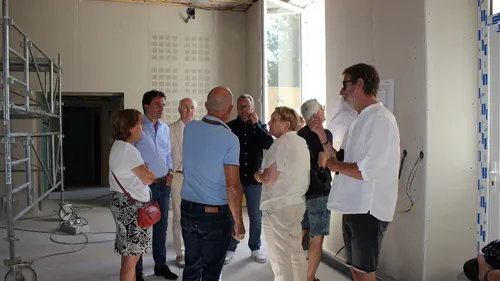 Les travaux avancent au futur centre de loisirs de Clénay 