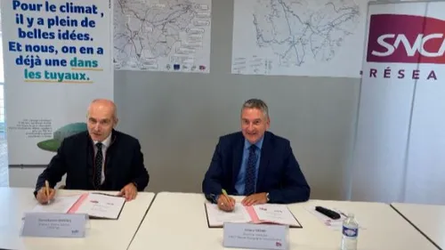 GRDF et SNCF Réseau s’engagent pour plus d’énergies renouvelables 