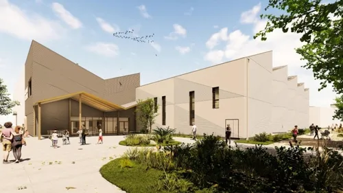 La construction du gymnase Arsenal est lancée