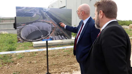 Le bassin d’orage de la station d’épuration Dijon-Longvic a été...