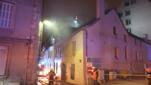 Un nouvel incendie dans le centre-ville de Dijon 