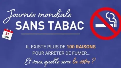 Journée mondiale sans tabac 2022, Le CHU Dijon Bourgogne s’engage.