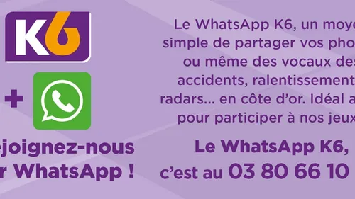 Trafic, jeux, événements… rejoignez-nous sur WhatsApp !